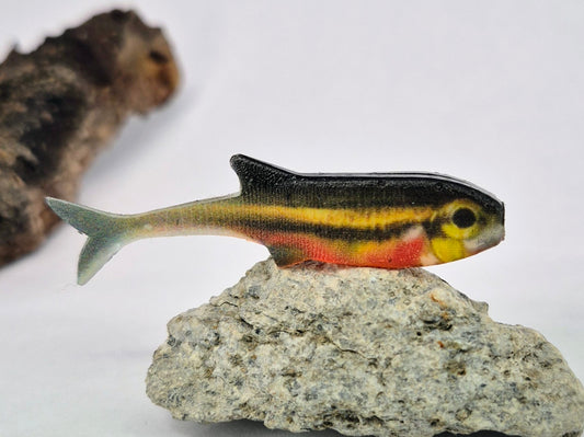 Le Redoutable V3 extra souple - imitation vairon manié