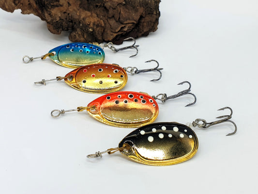 Cuiller Tournante Sleepy - Palette dorée