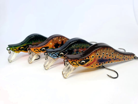 Vendetta 55 - leurre truite (jerk minnow)