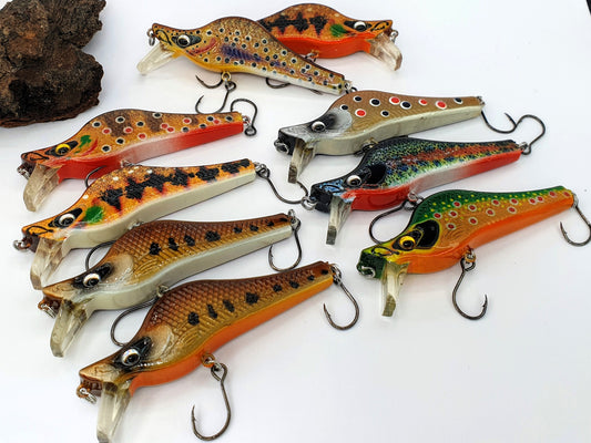 Vendetta 65 - leurre truite (jerk minnow)