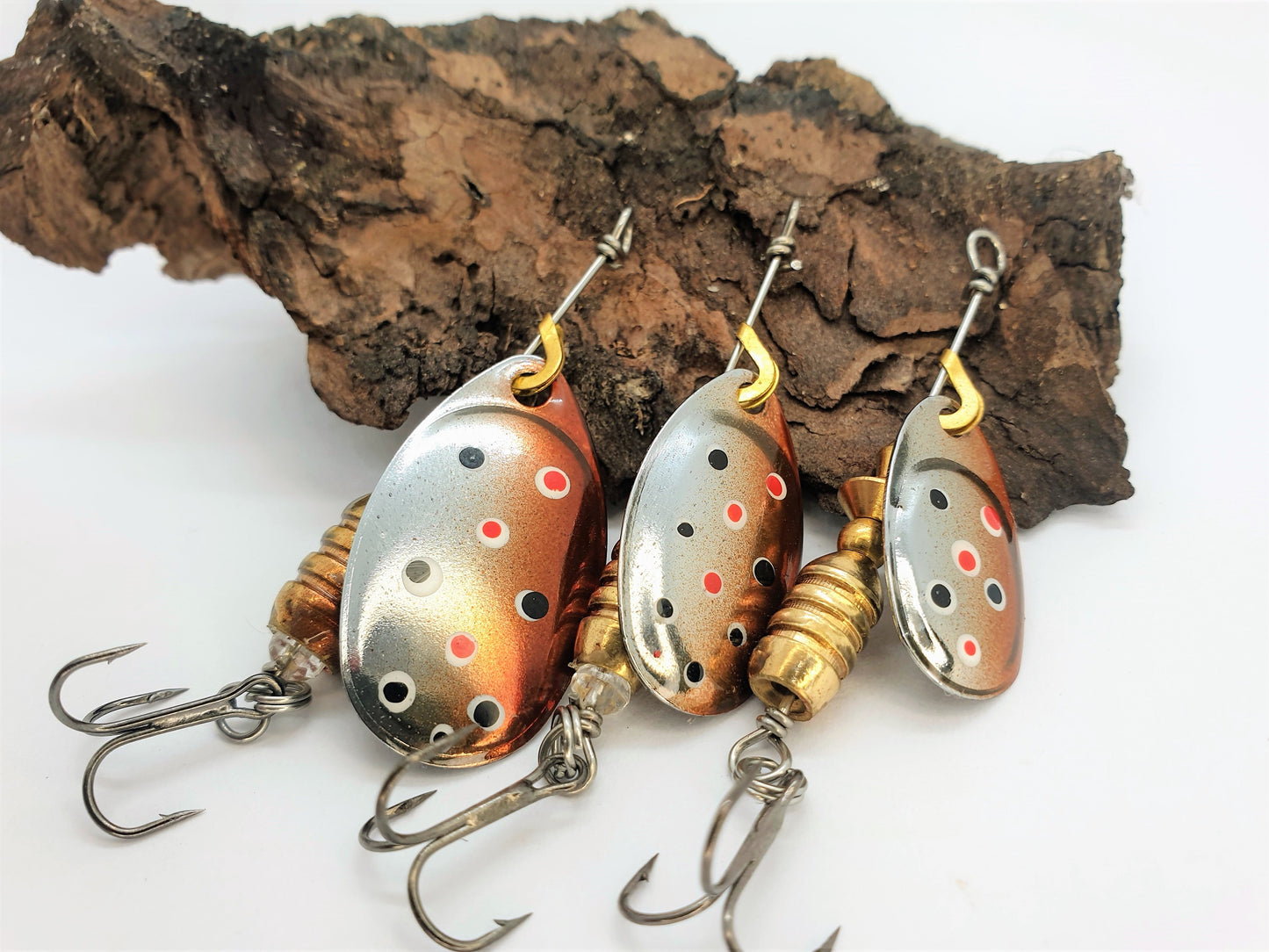 Cuiller Tournante Blackbird - Palette dorée peinte – Pyrénées Leurres&Co Cuiller Tournante Blackbird - Palette dorée peinte – Pyrénées Leurres&Co