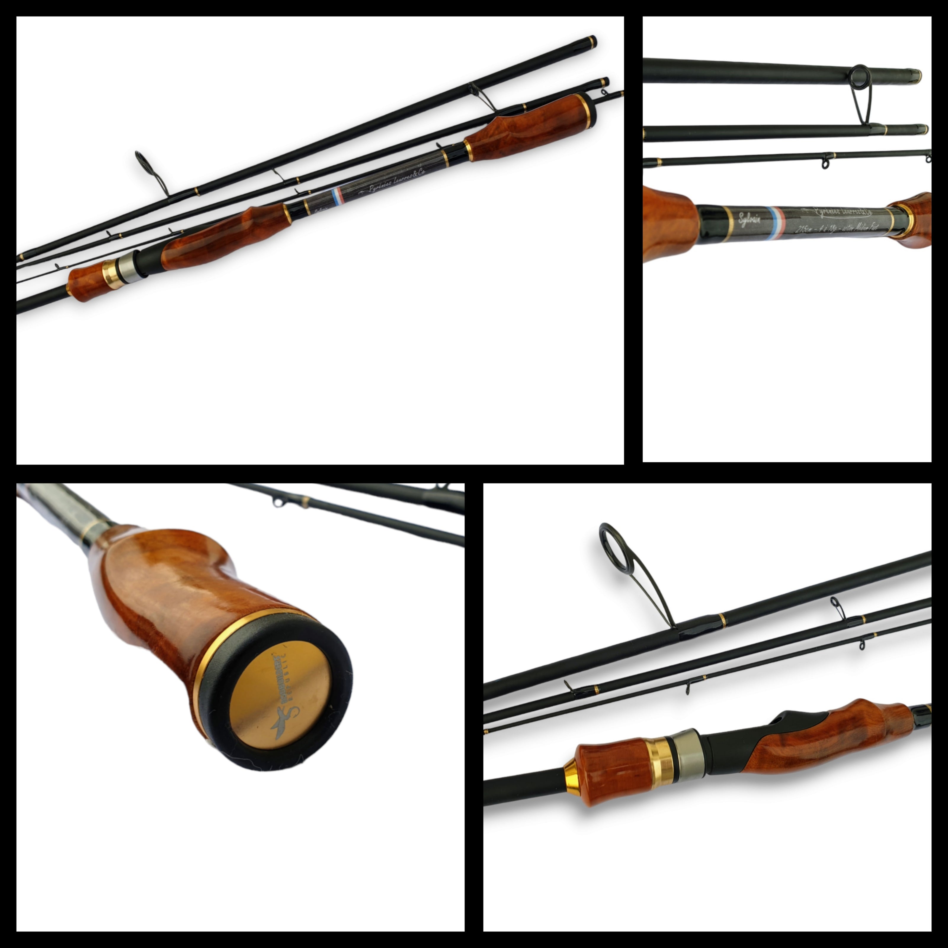 Canne de voyage truite en 4 brins, 4-18g.