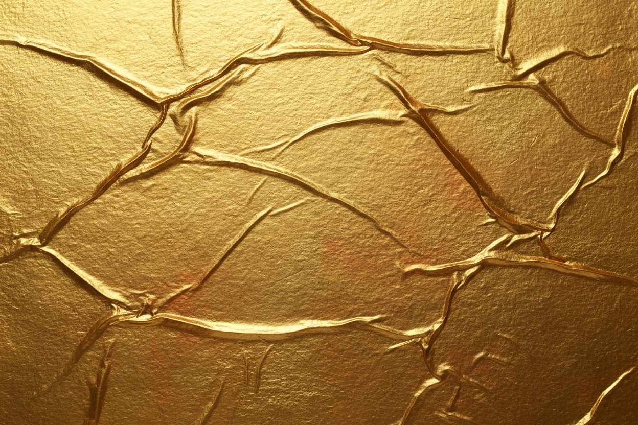 Un arrière plan type dorée à la feuille d'or.